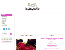 Tablet Screenshot of laymytable.com